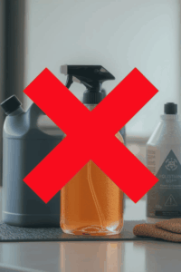 Fettflecken aus Autositzen entfernen - 6 Dinge die Du niemals tun solltest!