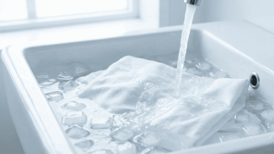 Blutflecken aus Bettwäsche entfernen