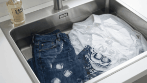 Blutflecken aus Kleidung entfernen