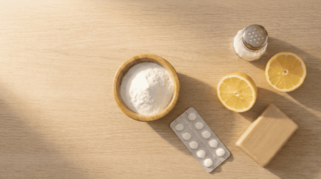 Blutflecken mit diesen 7 Hausmitteln!